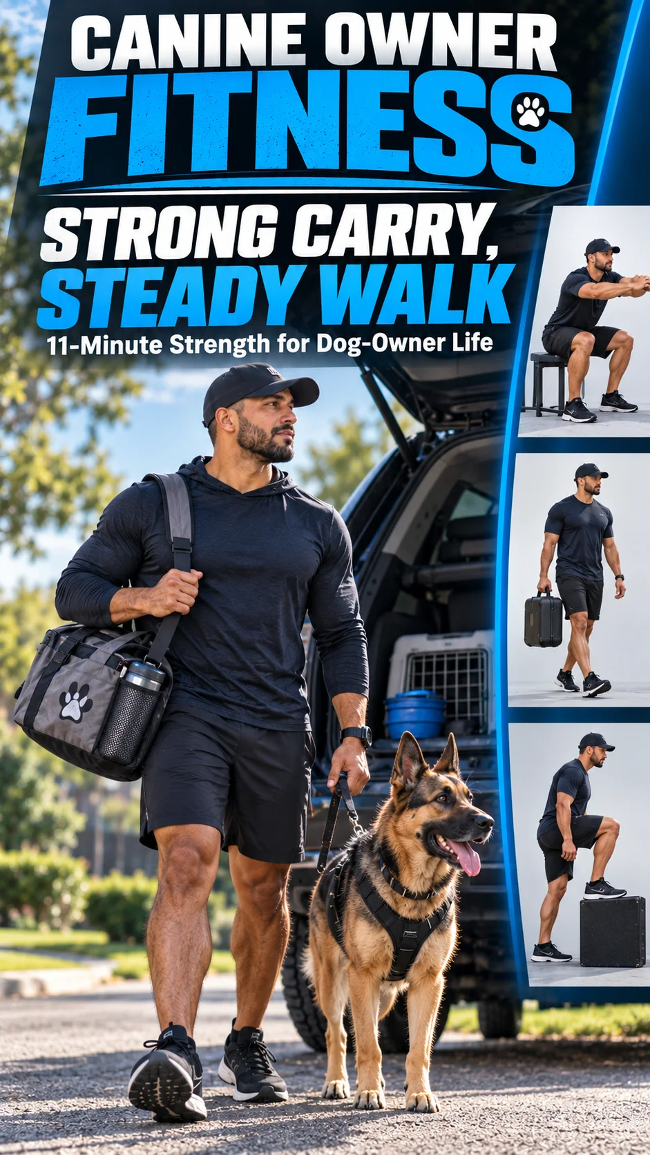 Strong Carry, Steady Walk — Canine Owner Fitness — original article cover