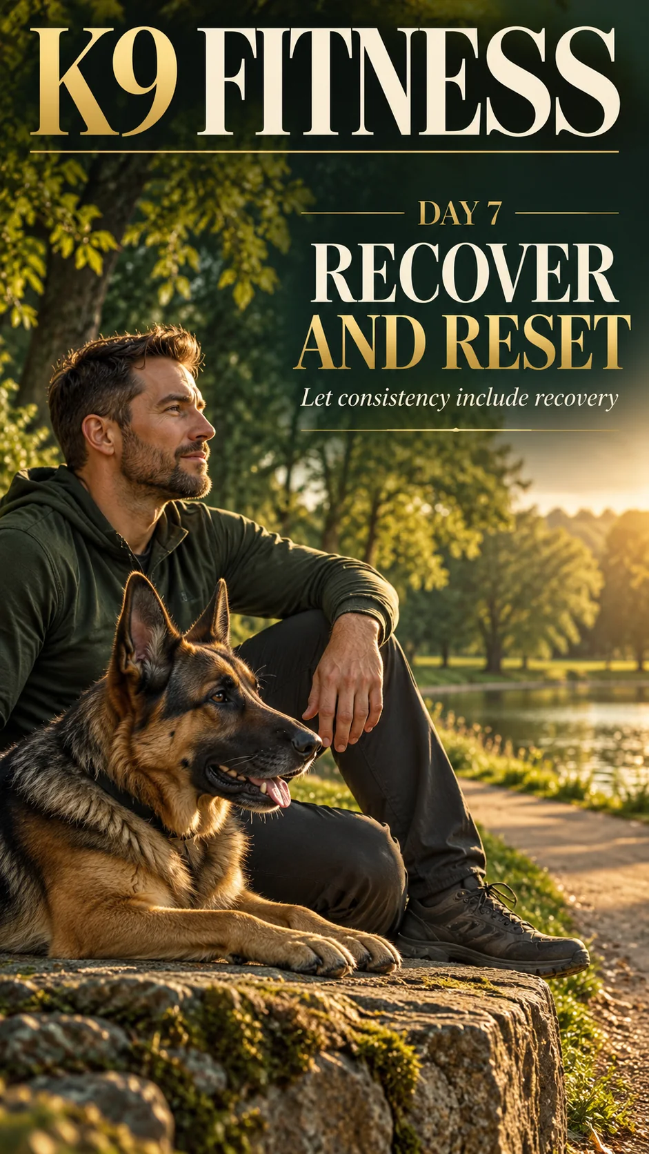 K9 Fitness — Day 07 — Recover and Reset — original article cover
