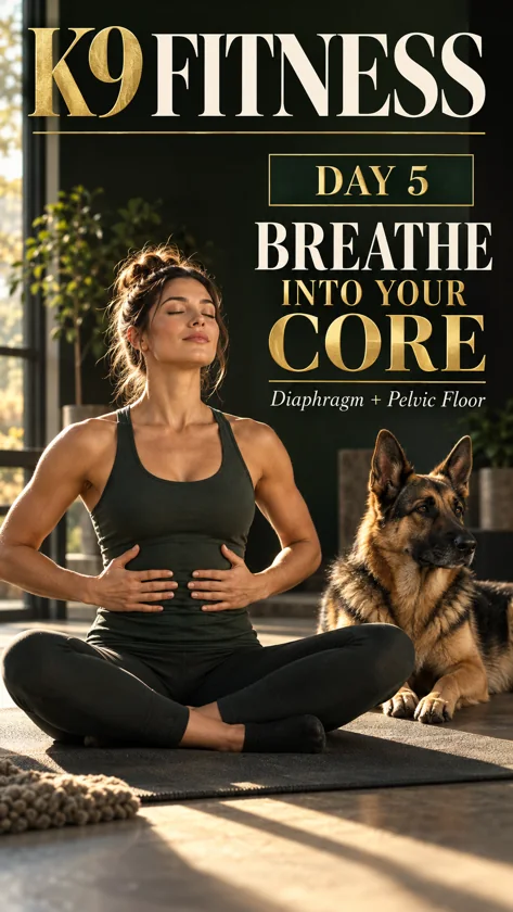 K9 Fitness — Day 05 — Breathe Into Your Core