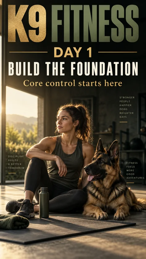 K9 Fitness — Day 01 — Build the Foundation