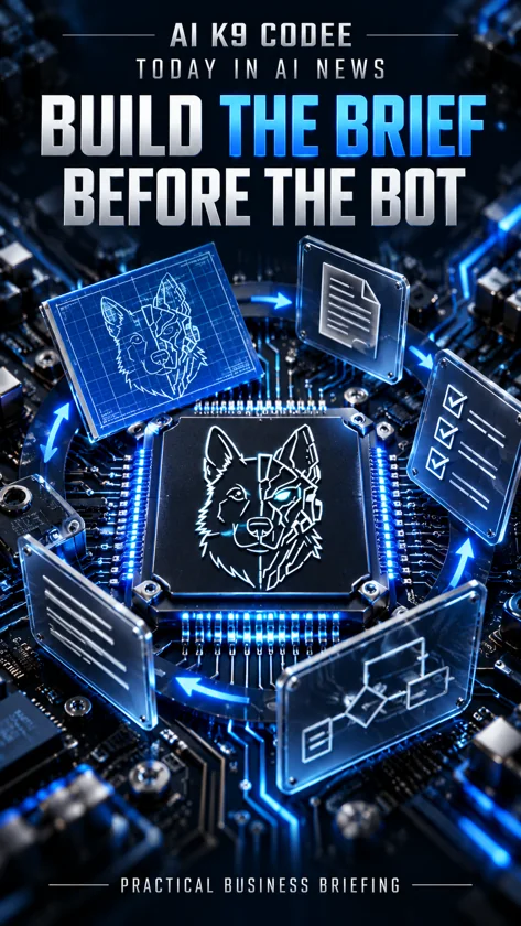 Build the Brief Before the Bot