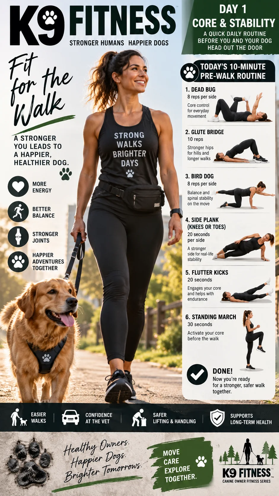 Strong for Every Walk — Canine Owner Fitness — article cover