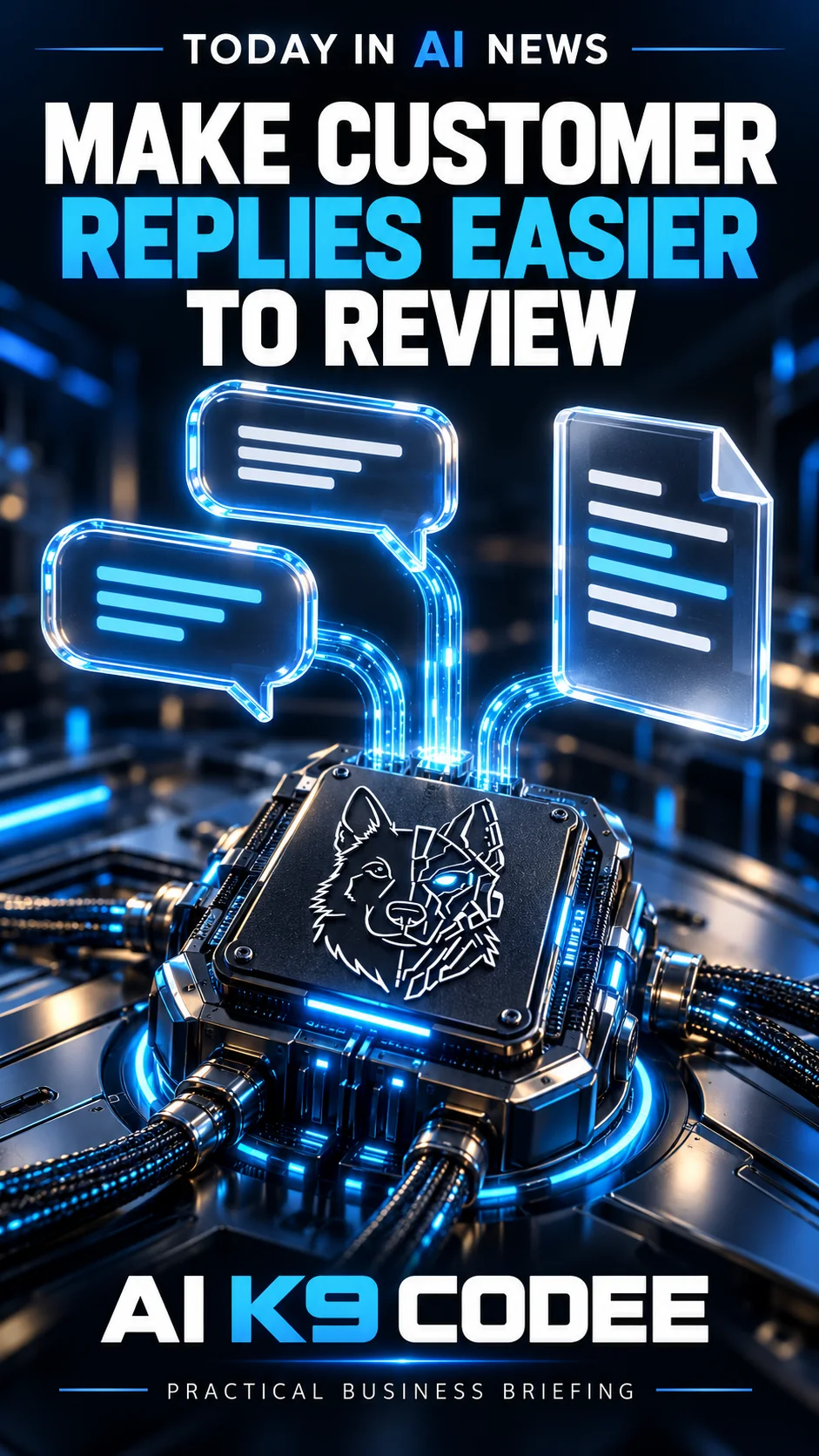 Make Customer Replies Easier to Review — original article cover