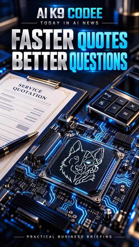 Faster Quotes Better Questions