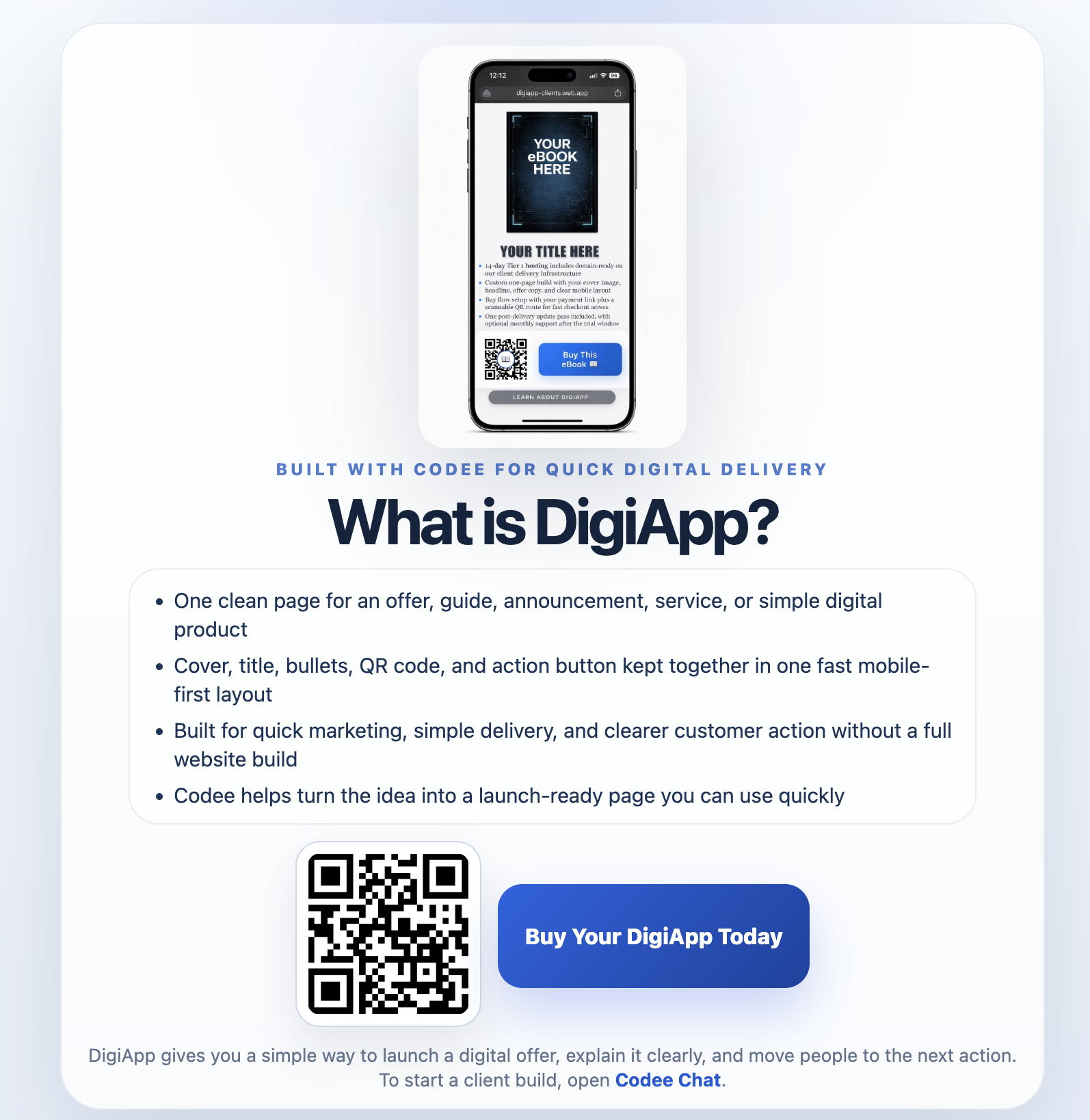 DigiApp service preview