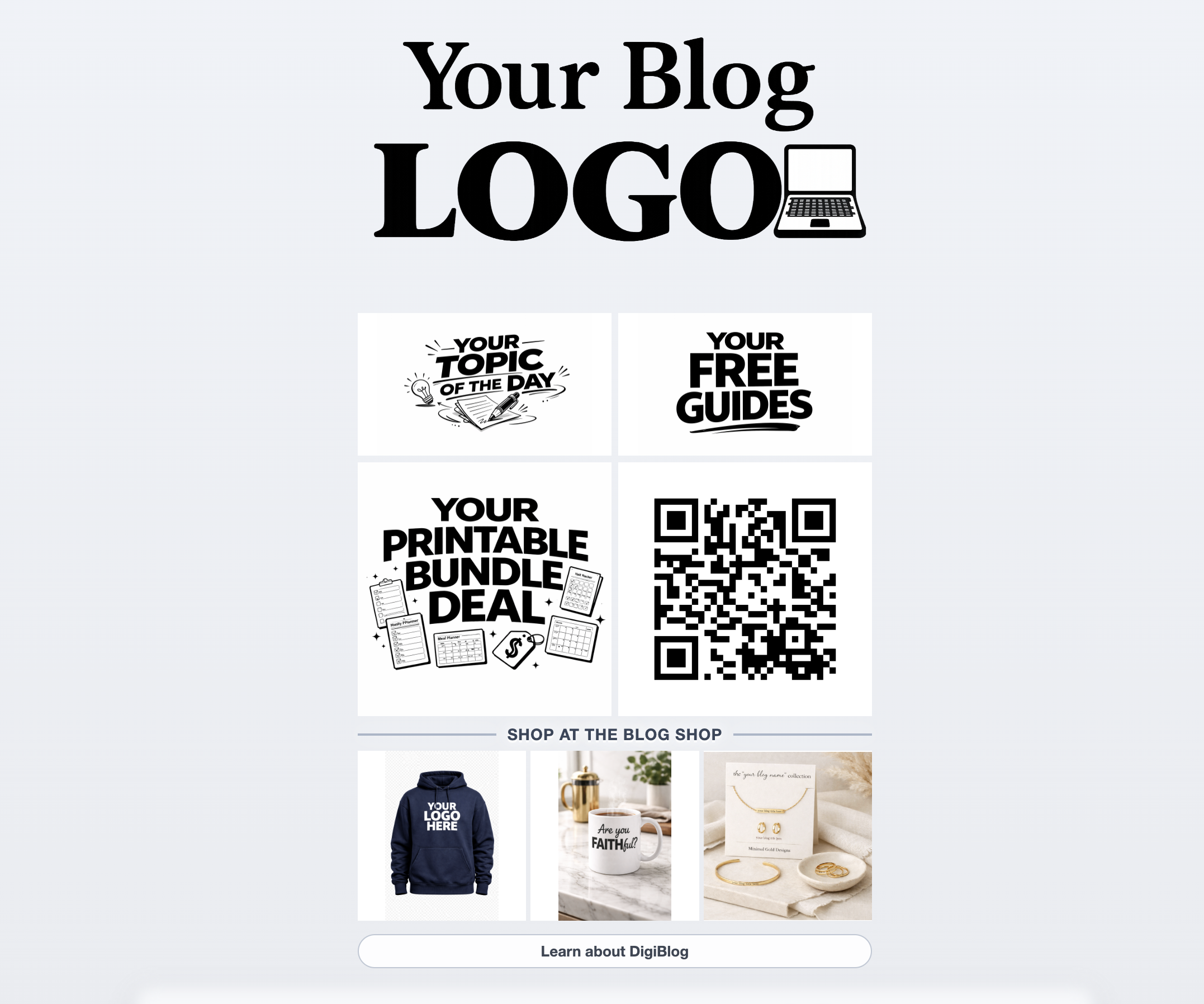 DigiBlog service preview