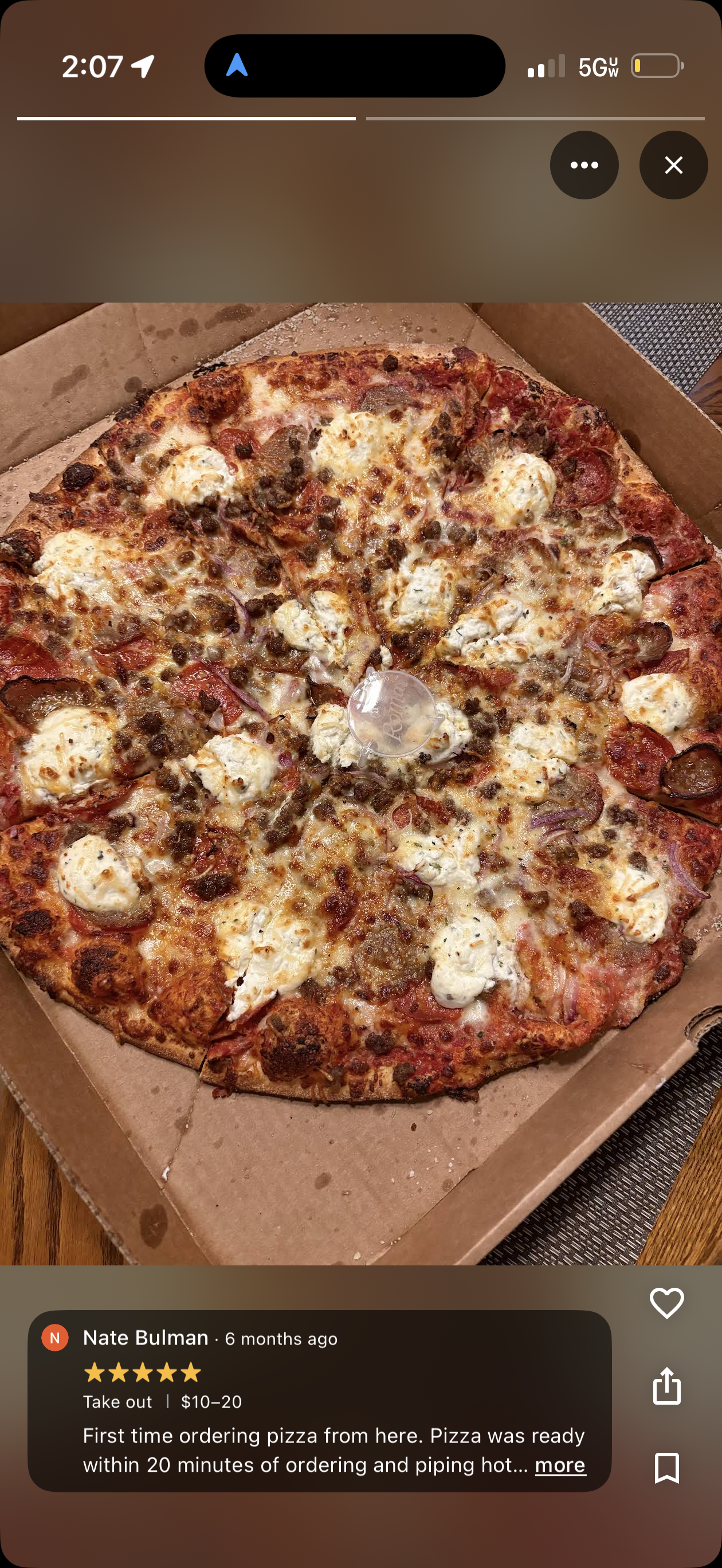 Square pie