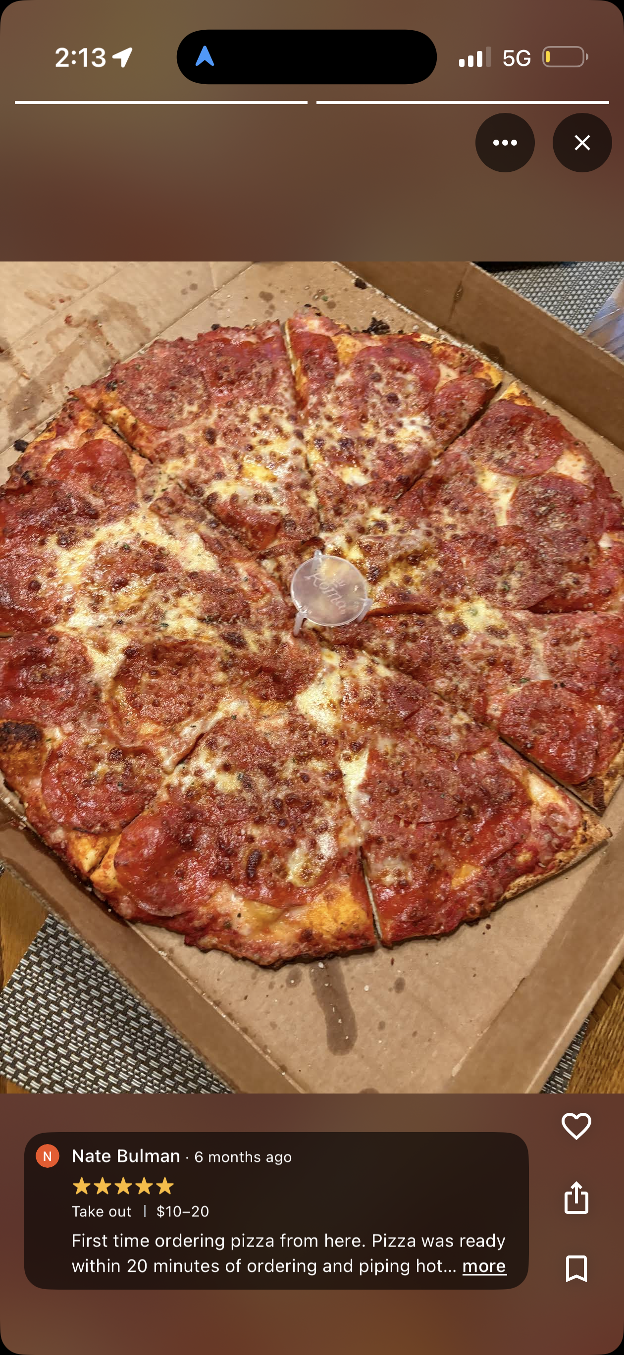 Whole pie